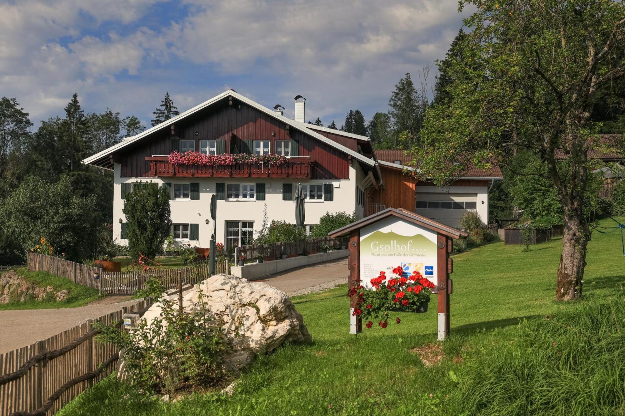Gsolhof Appartement Rettenberg Buitenkant foto